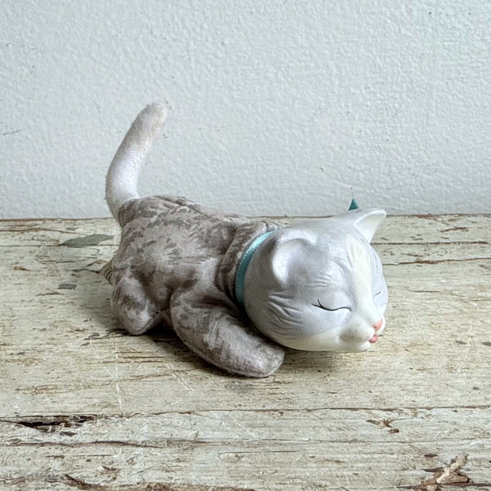 Vintage 1992 Kitty Surprise Baby Kitten Grey Marble Plush Hasbro 5in Replacement